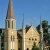 Evanglikus templom - Egy helyi kmvesmester sajt tervei alapjn plt modern templom.