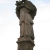 Nepomuki Szent Jnos-szobor - Festett barokk szobor vrs mszk talapzaton.